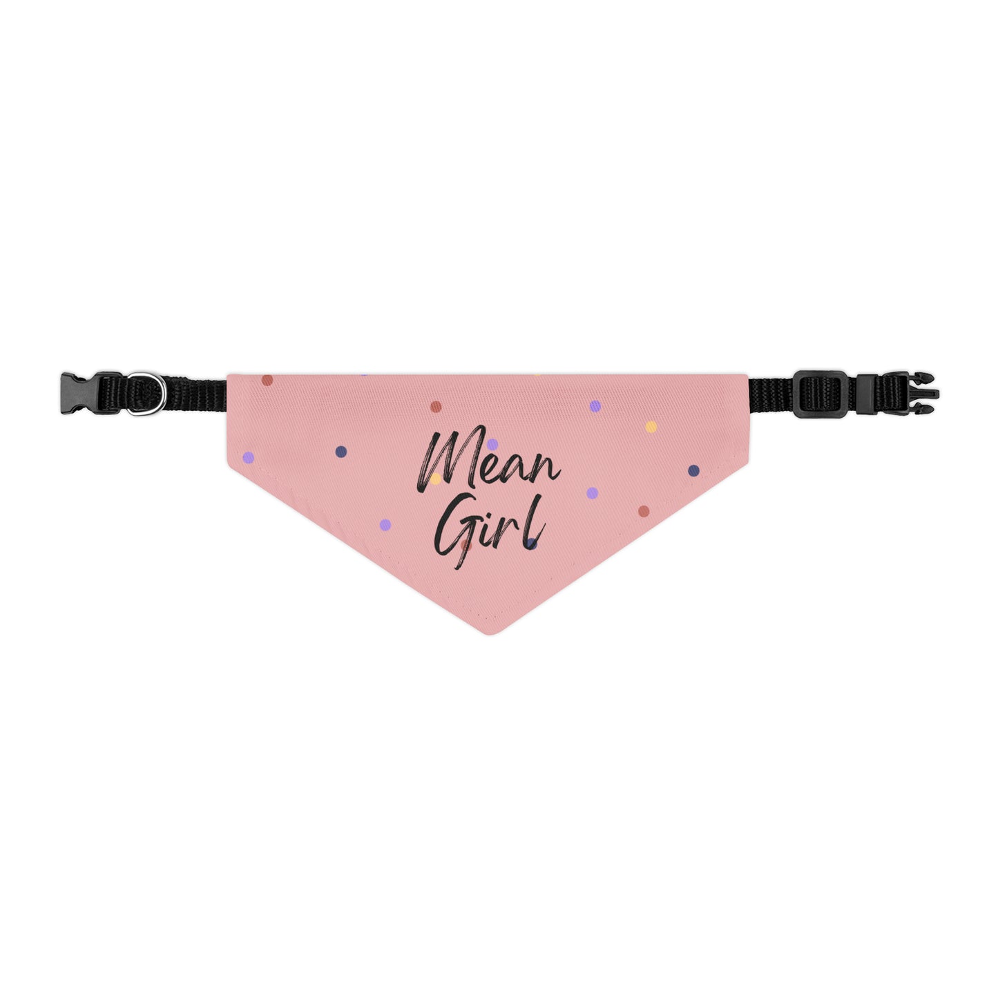 Mean Girl Pet Collar Bandana (pink)