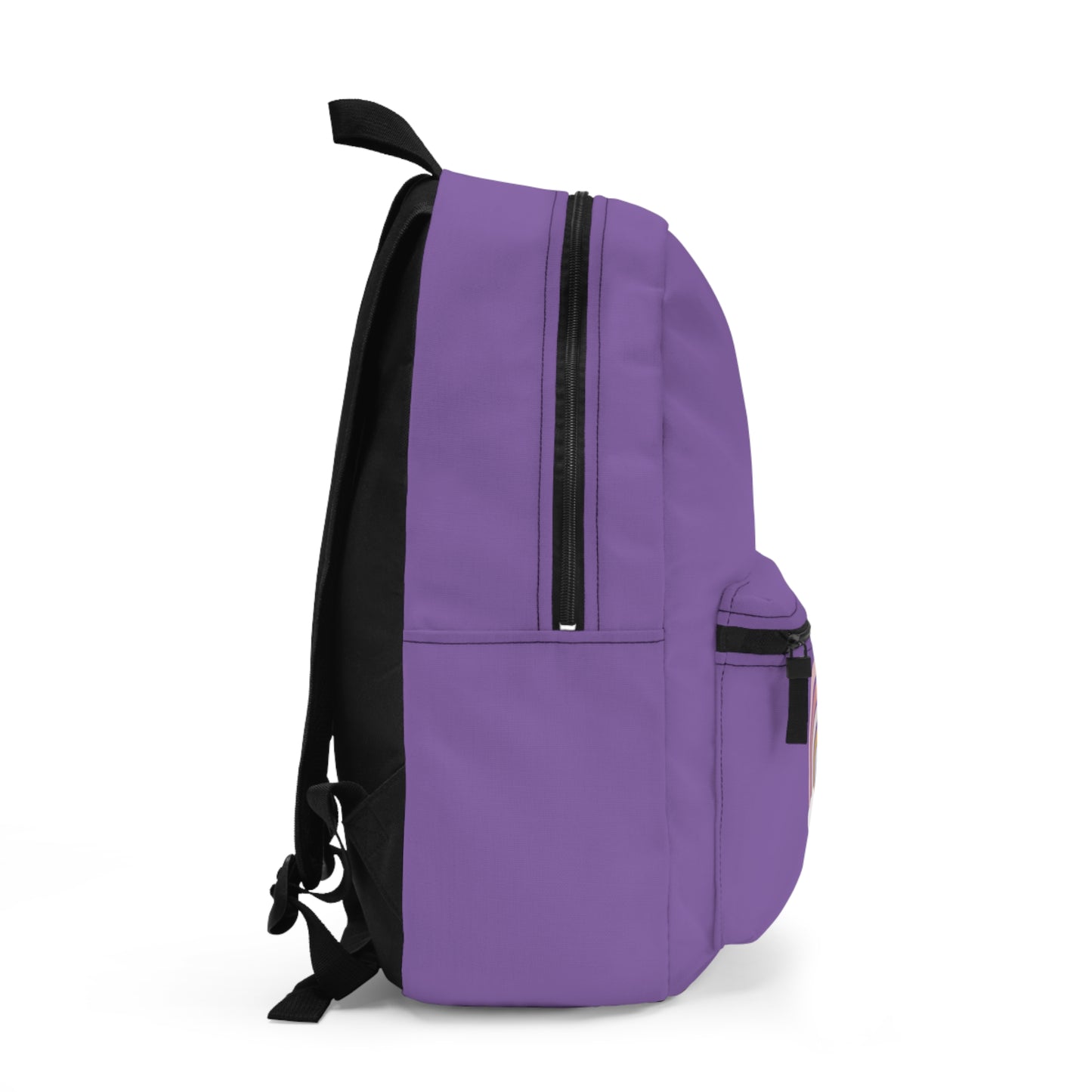 Rainbow Backpack - Kindly Fuck Off (purple)