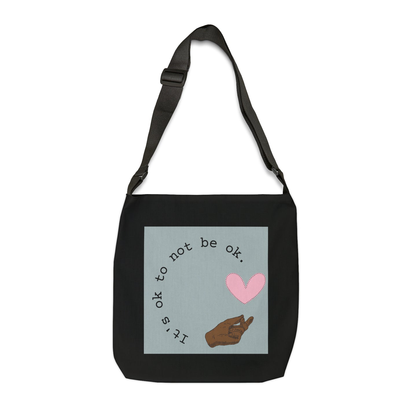 Heartfelt Acceptance Adjustable Tote/Messenger Bag