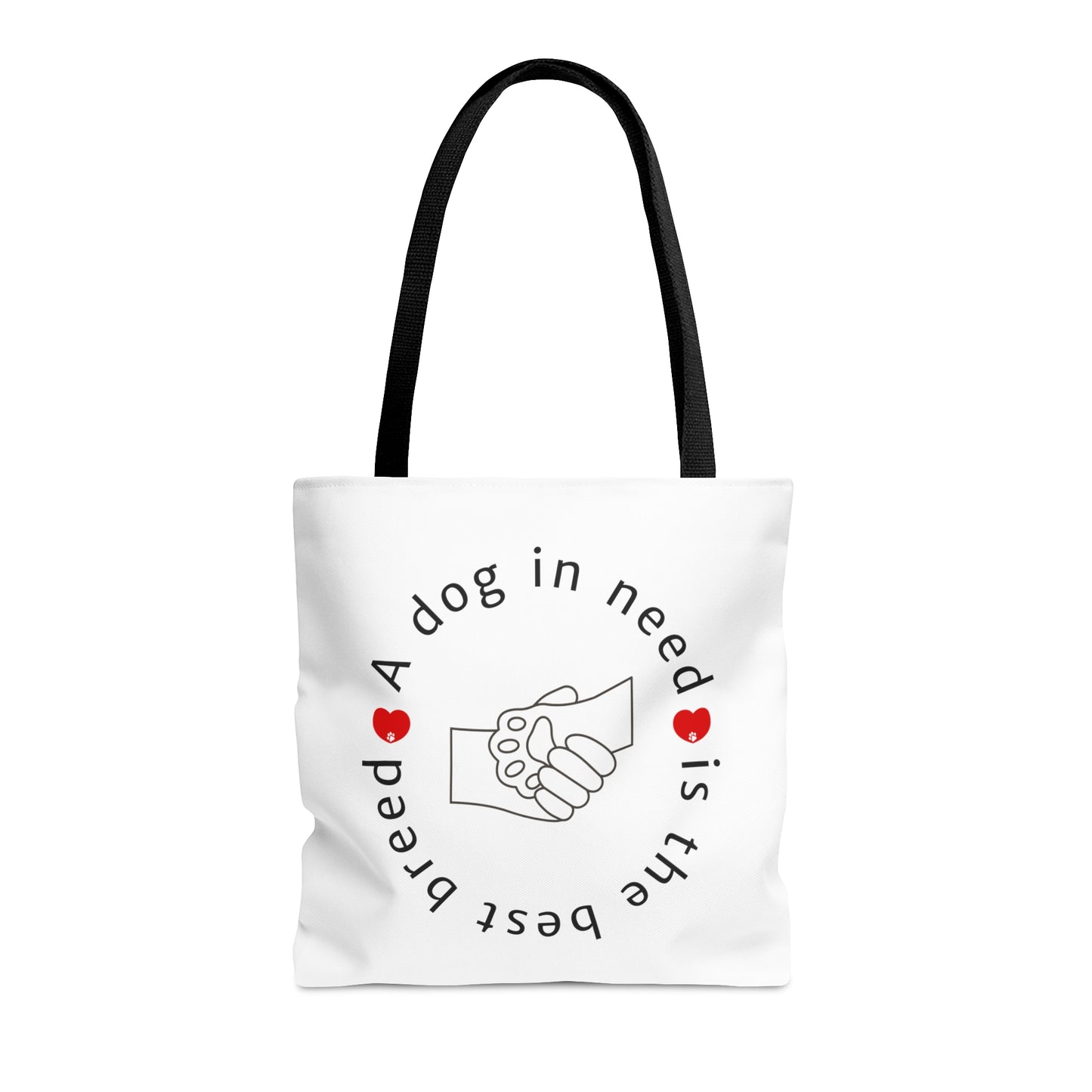 Paws for Purpose Tote Bag (white)