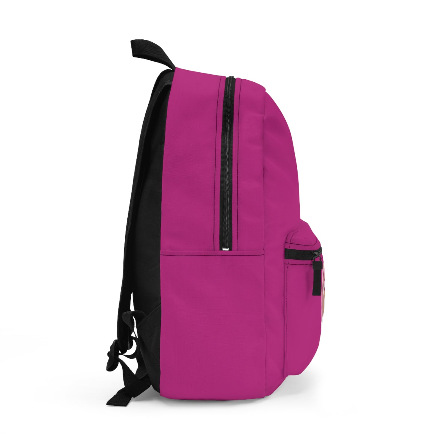 Rainbow Backpack - Kindly F**K Off (magenta)