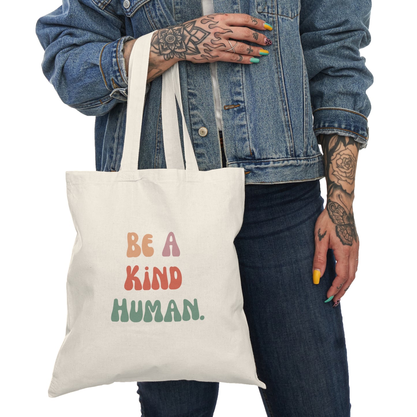 Be Kind Natural Tote Bag