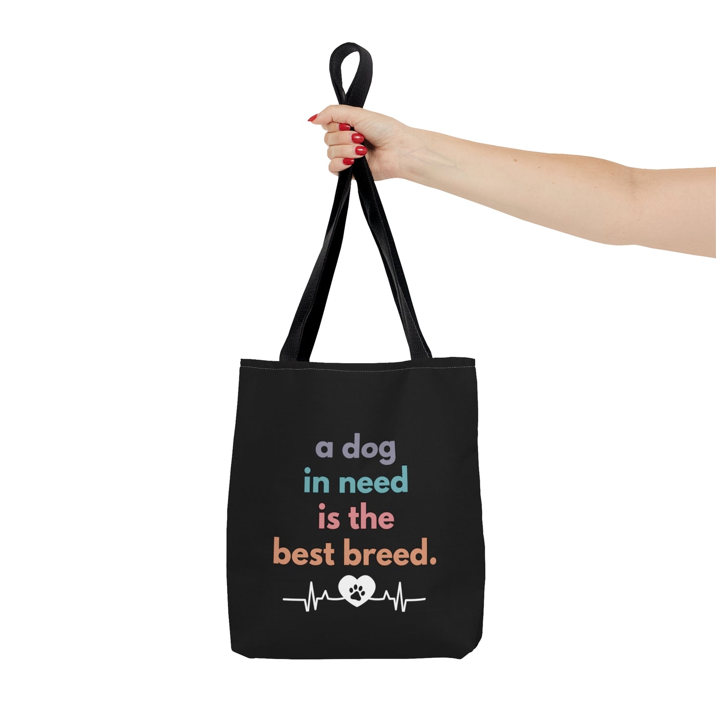 Paws of Compassion Tote Bag (dog)