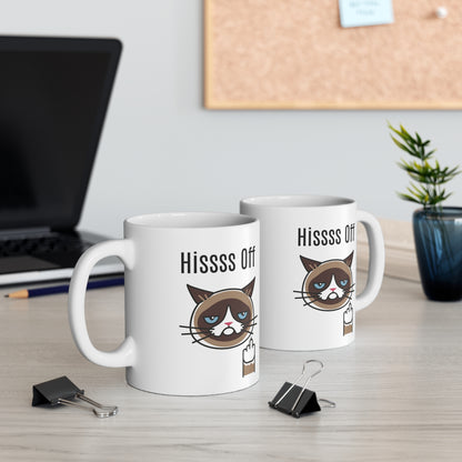 Hissss Off Ceramic Mug 11oz