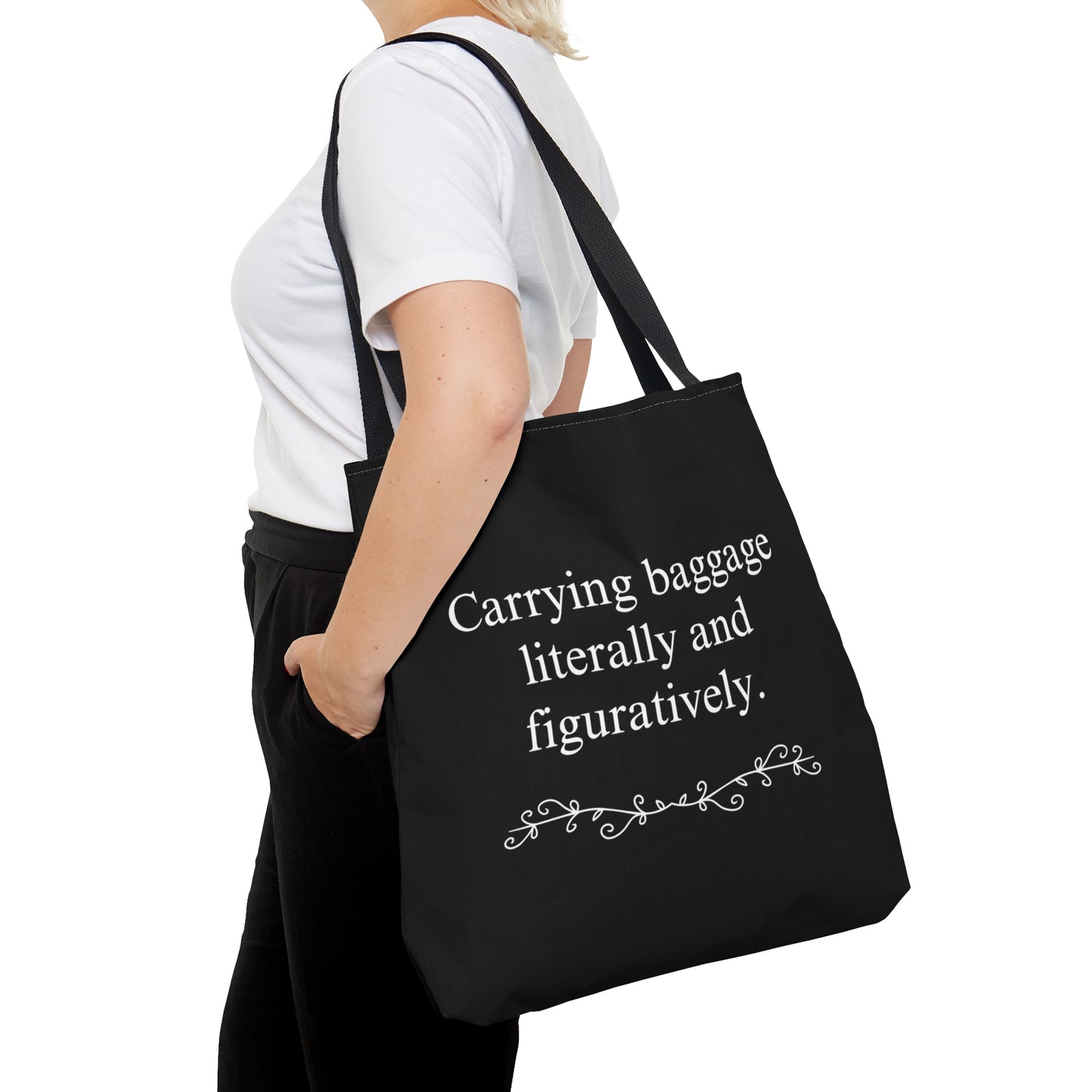 Emotional Baggage Tote (black)