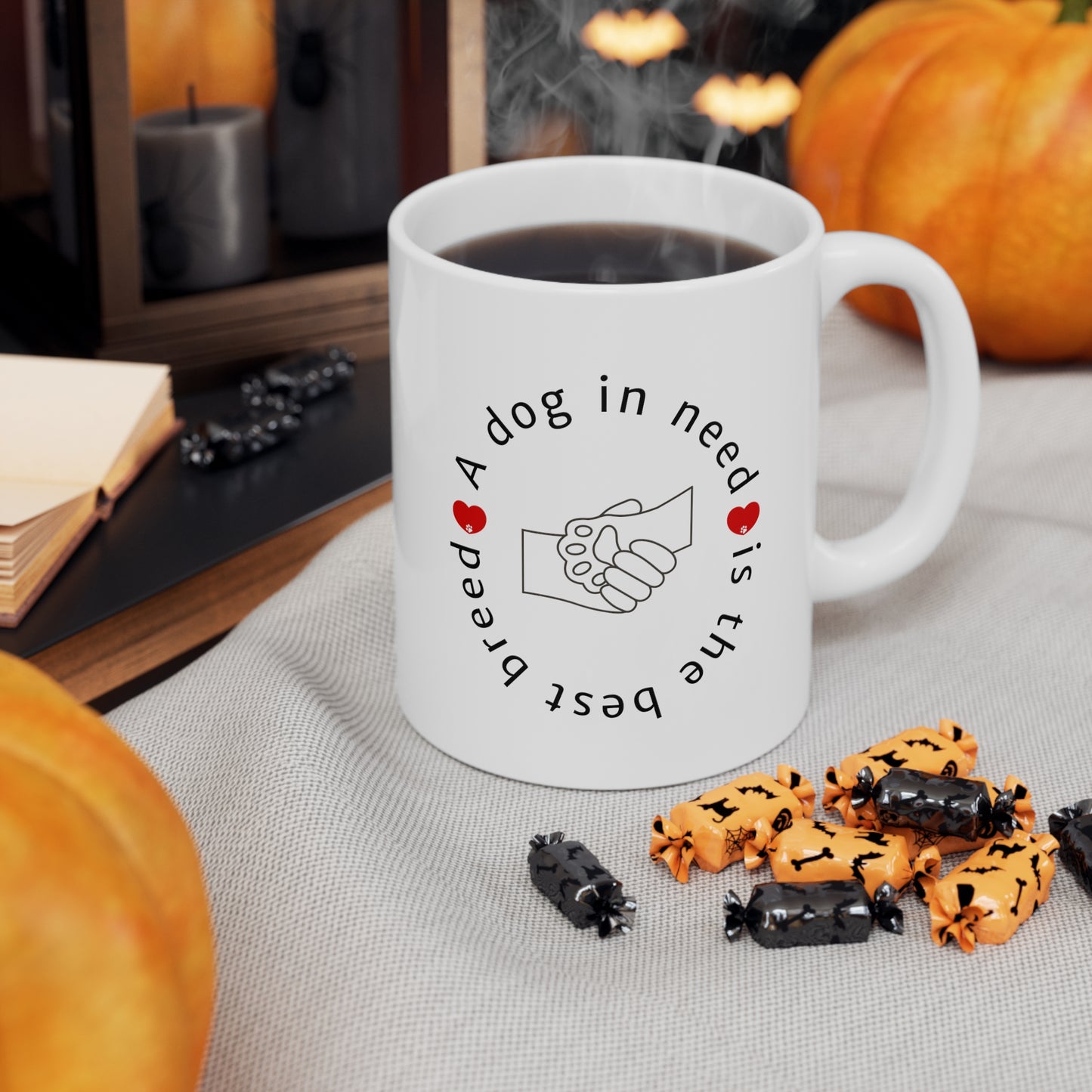 Paws with Purpose Ceramic Coffee Mug 11oz