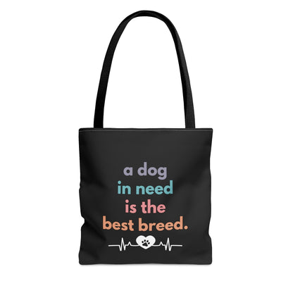 Paws of Compassion Tote Bag (dog)