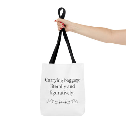 Emotional Baggage Tote (white)