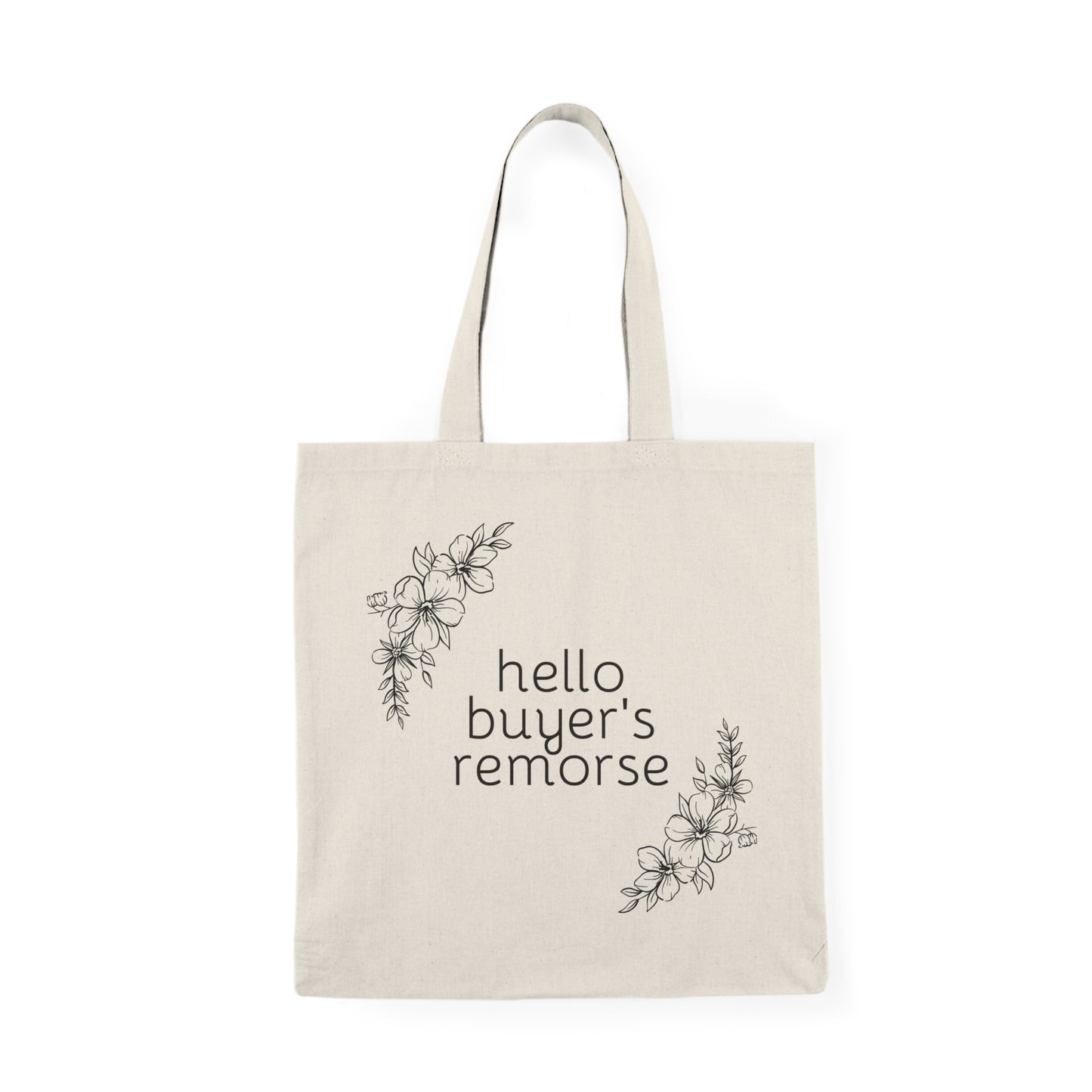 Buyer's Remorse Natural Tote Bag