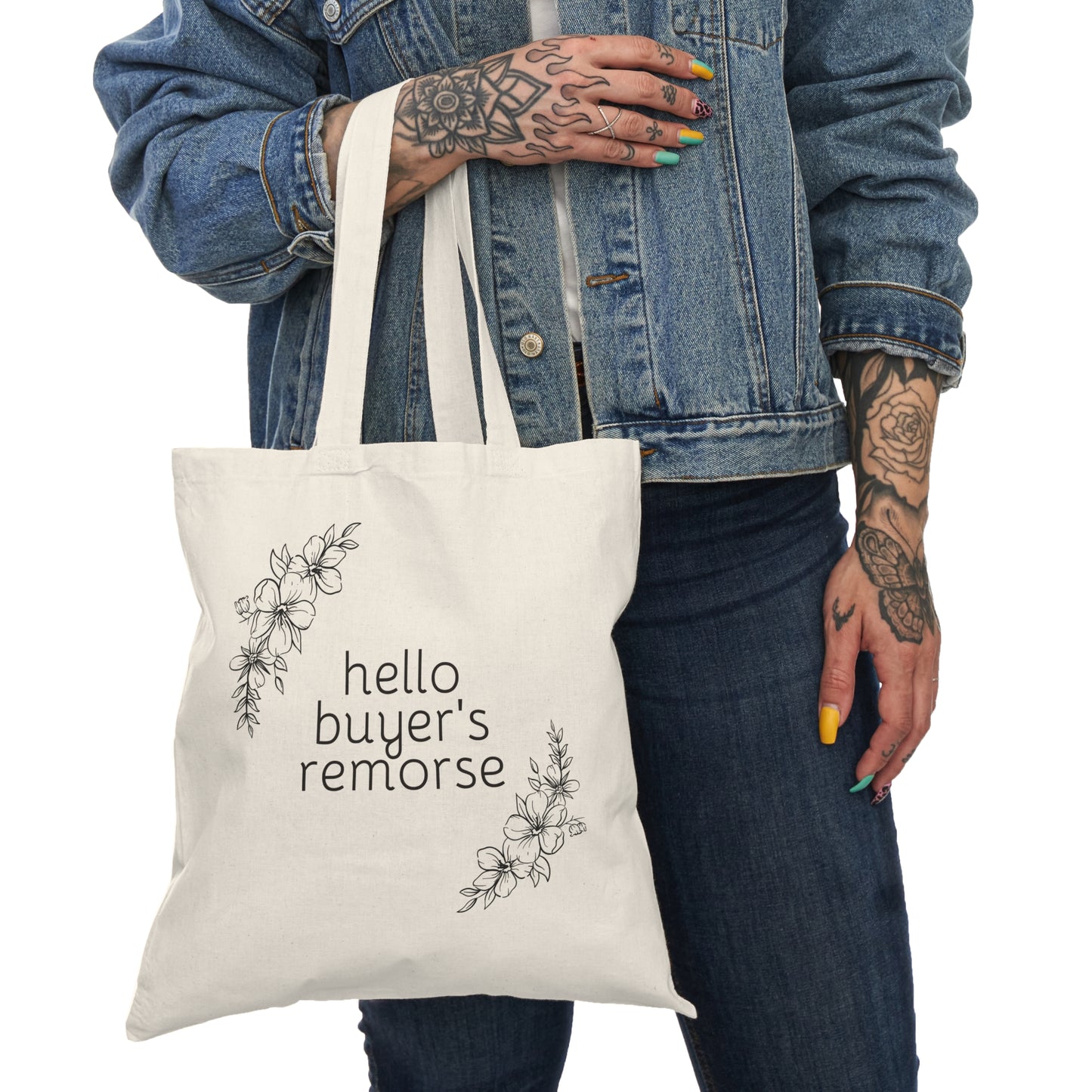 Buyer's Remorse Natural Tote Bag