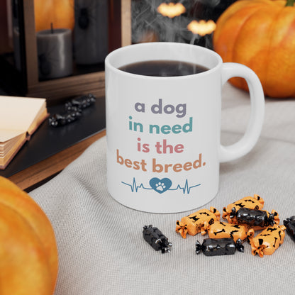 Paws of Compassion Ceramic Mug 11oz