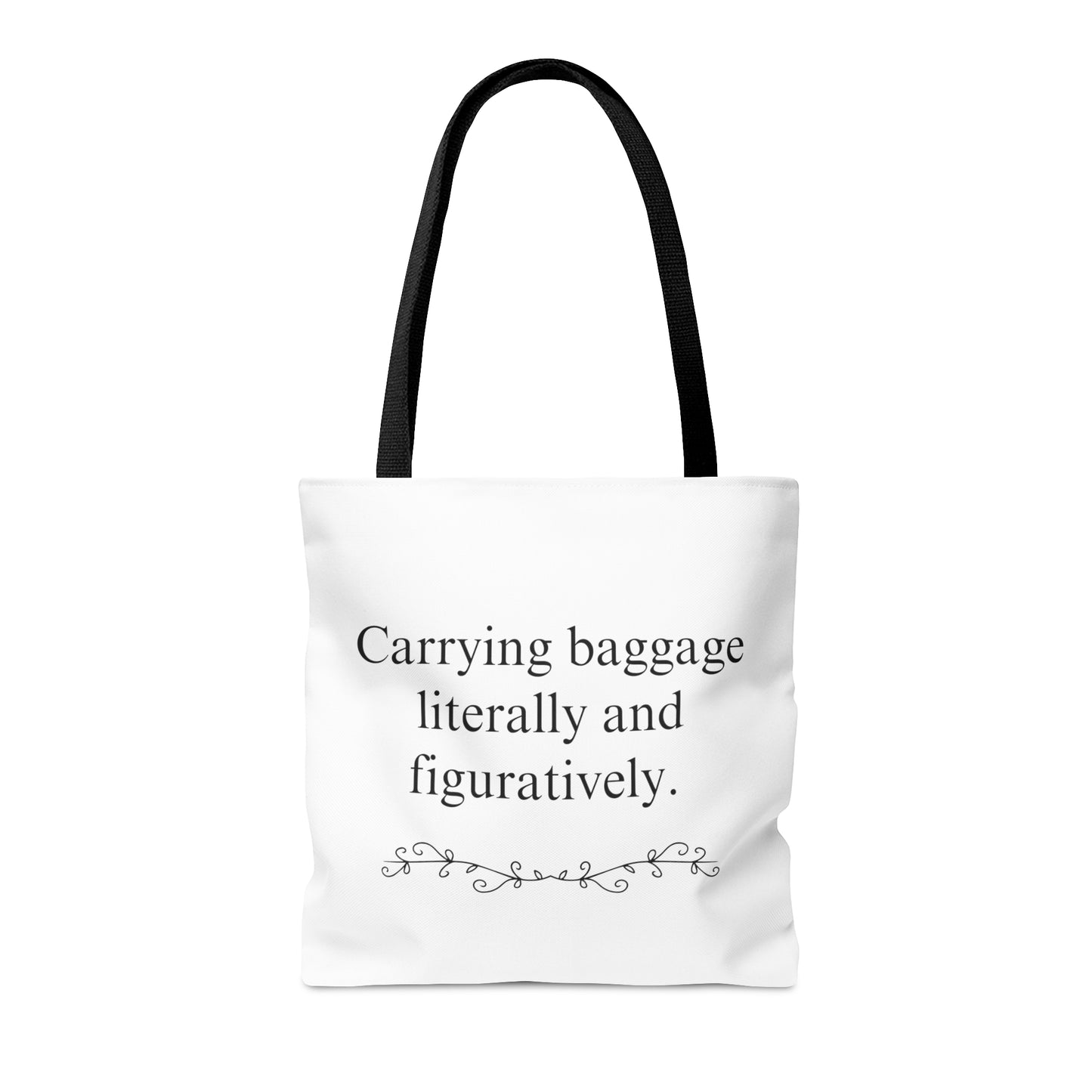 Emotional Baggage Tote (white)