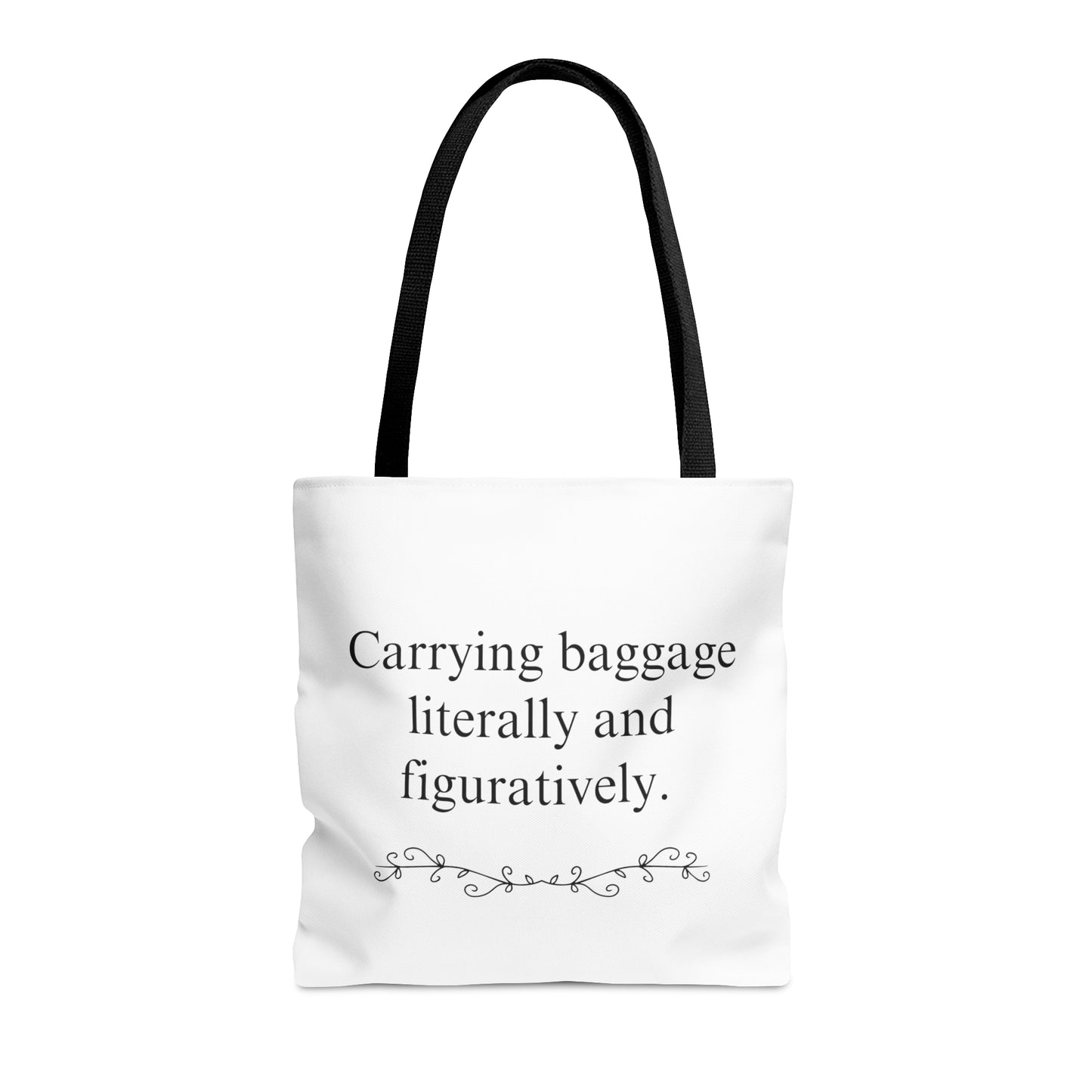 Emotional Baggage Tote (white)