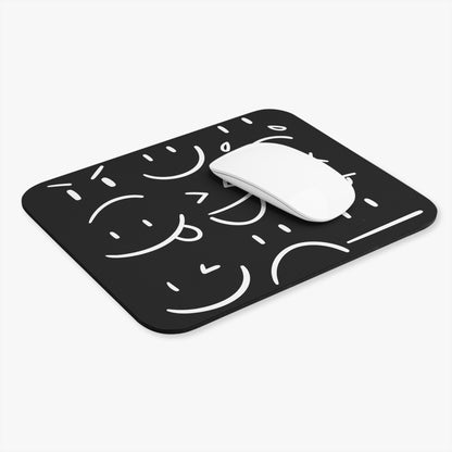 Everyday Expressions Mouse Pad (black)