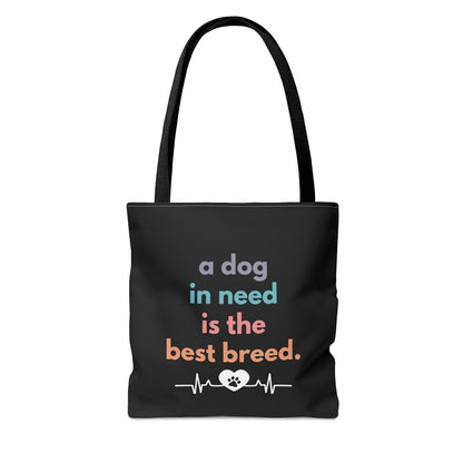 Paws of Compassion Tote Bag (dog)