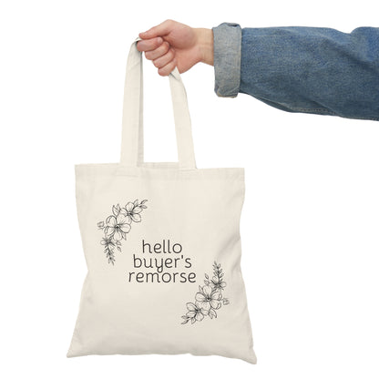 Buyer's Remorse Natural Tote Bag