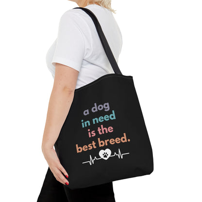 Paws of Compassion Tote Bag (dog)