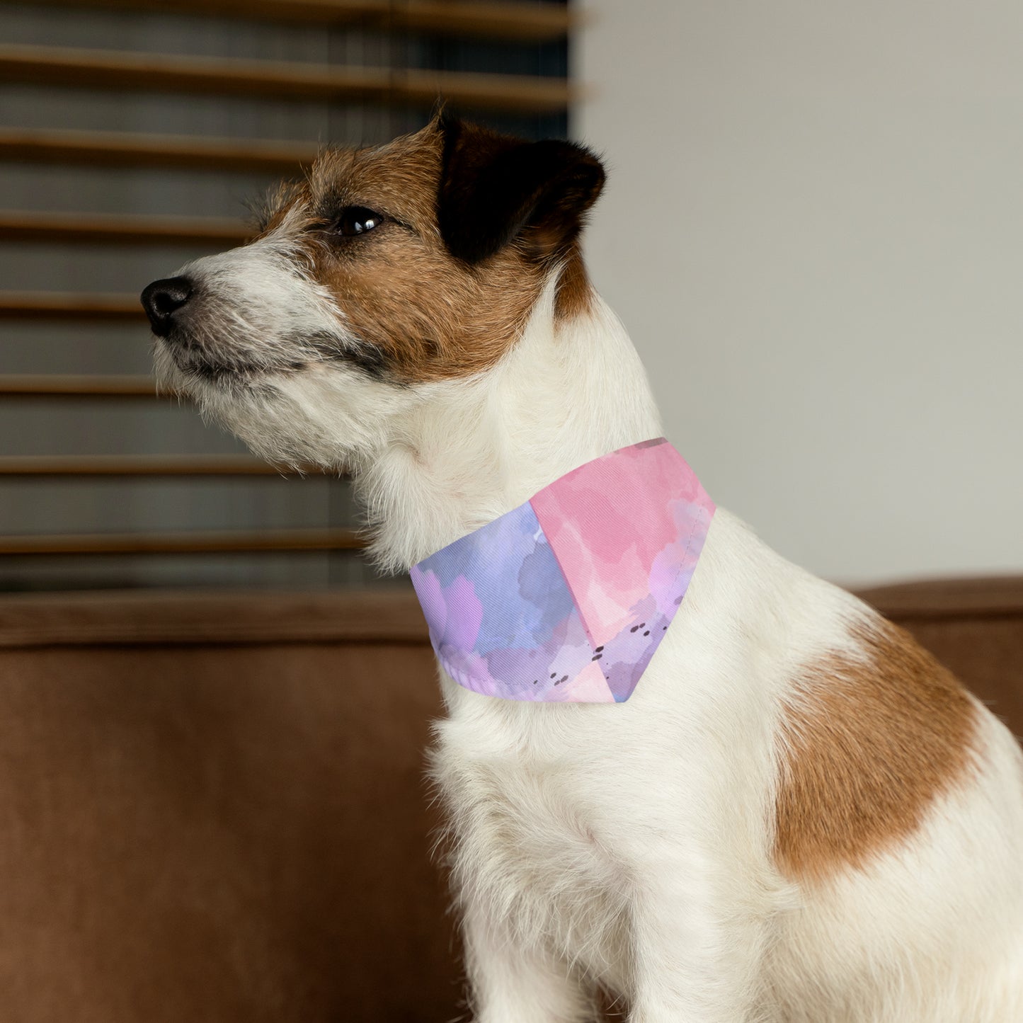 Watercolor Pet Collar Bandana