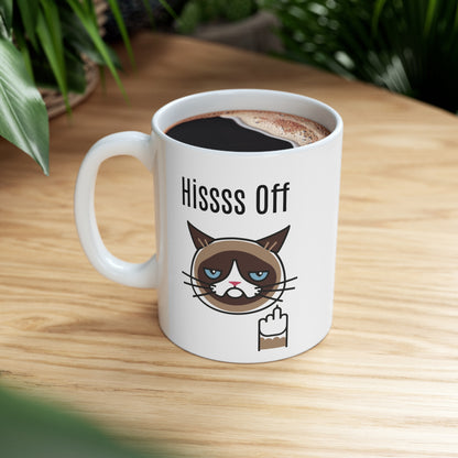 Hissss Off Ceramic Mug 11oz