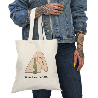 Canine Counsel Natural Tote Bag