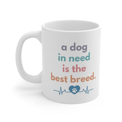 Paws of Compassion Ceramic Mug 11oz