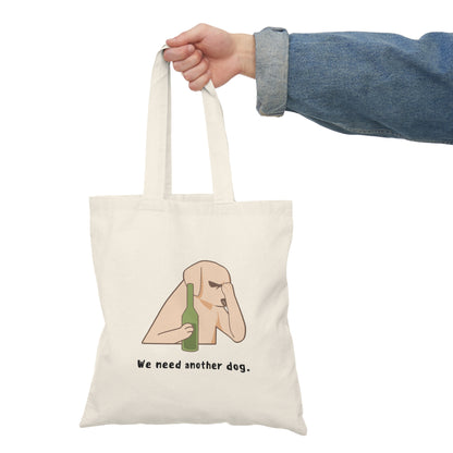 Canine Counsel Natural Tote Bag