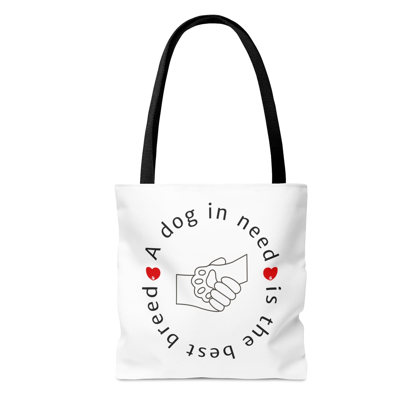 Paws for Purpose Tote Bag (white)