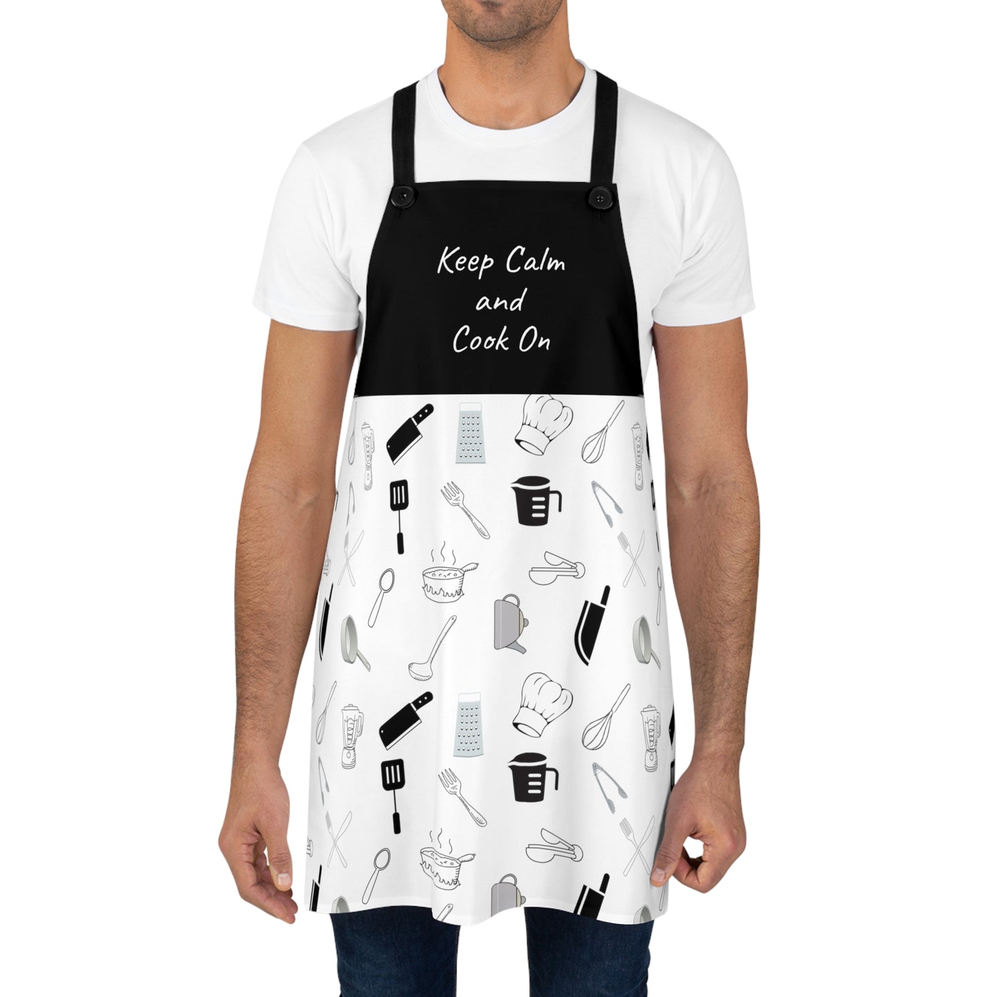 Keep Calm & Cook On Kitchen Apron