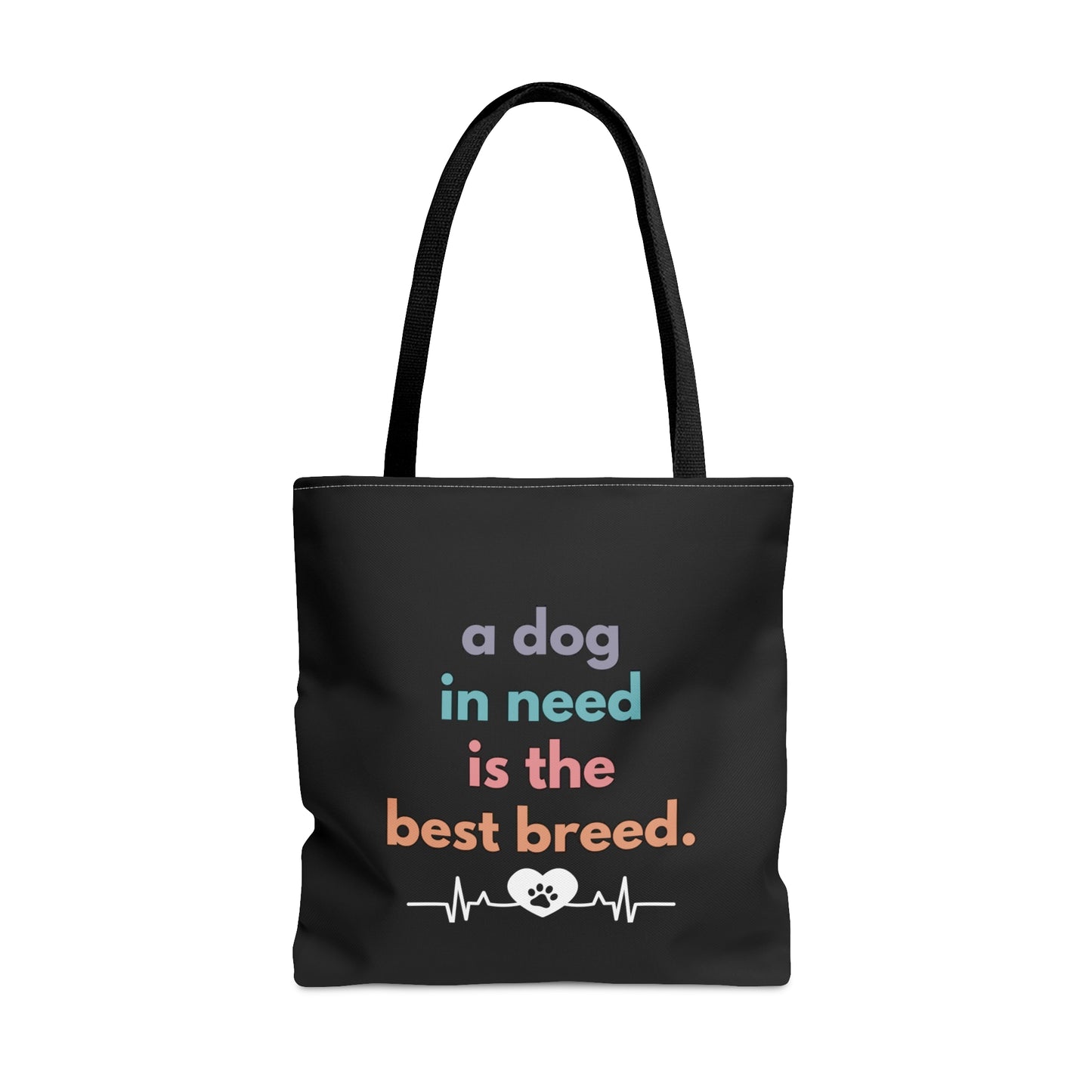 Paws of Compassion Tote Bag (dog)