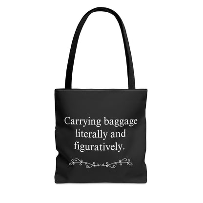 Emotional Baggage Tote (black)