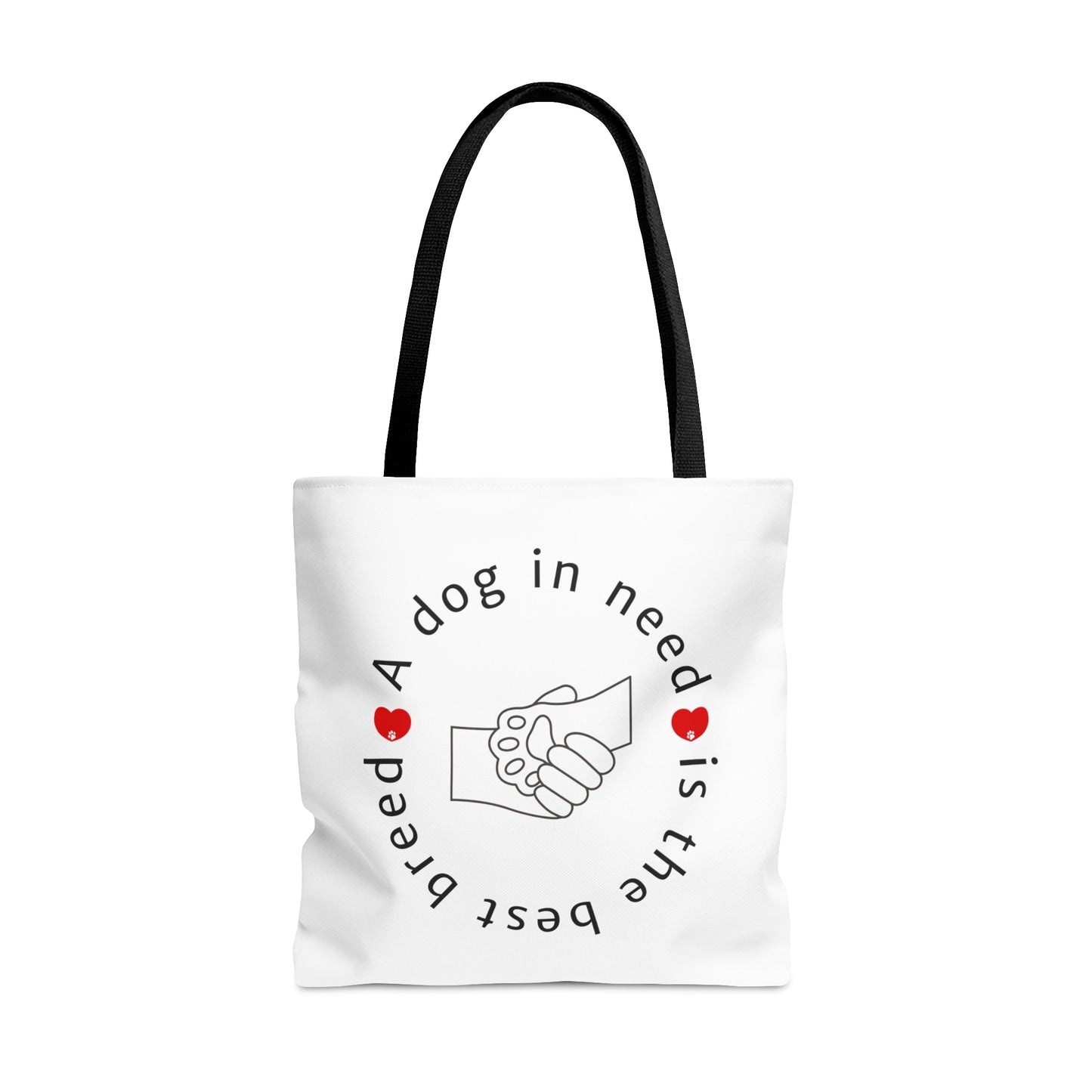 Paws for Purpose Tote Bag (white)