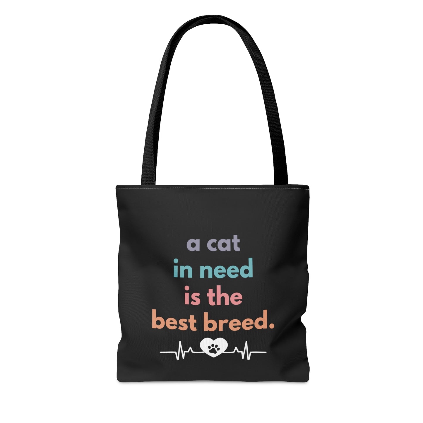 Paws of Compassion Tote Bag (cat)