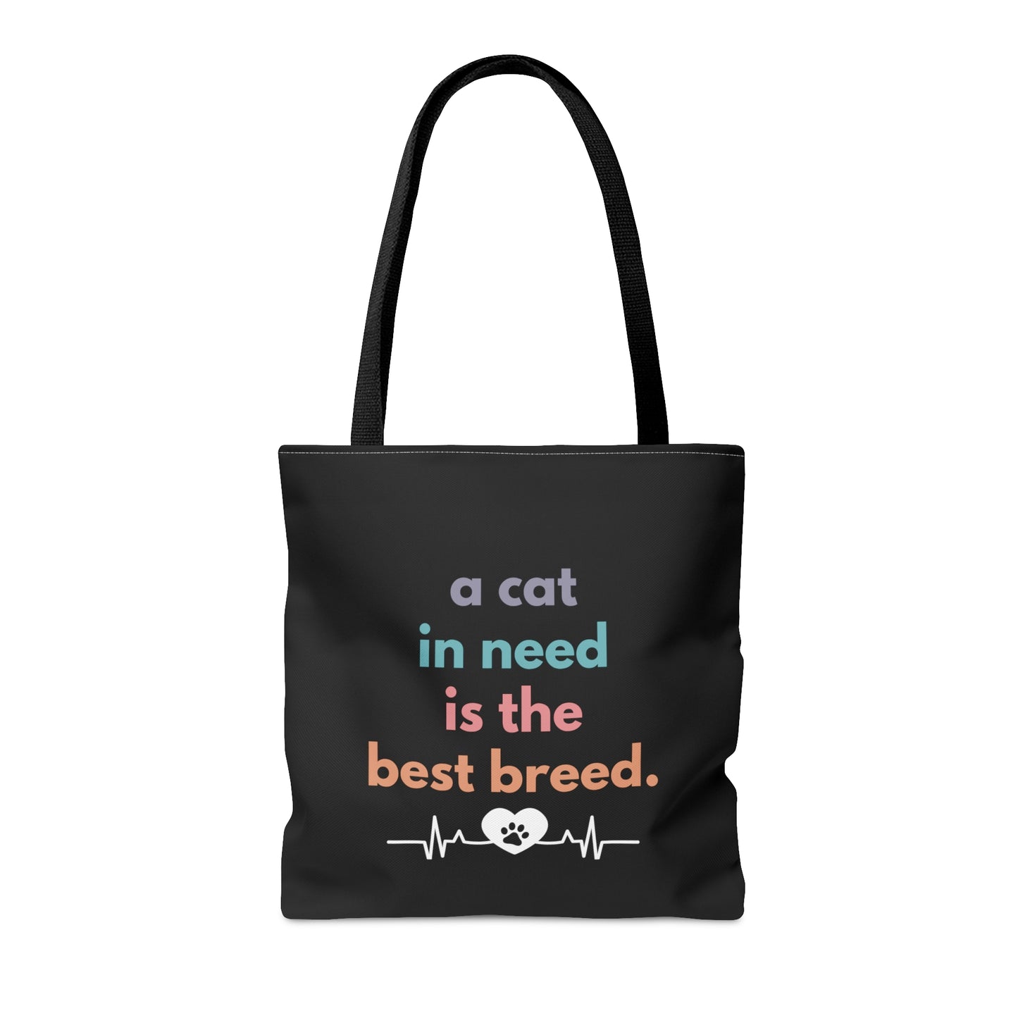 Paws of Compassion Tote Bag (cat)