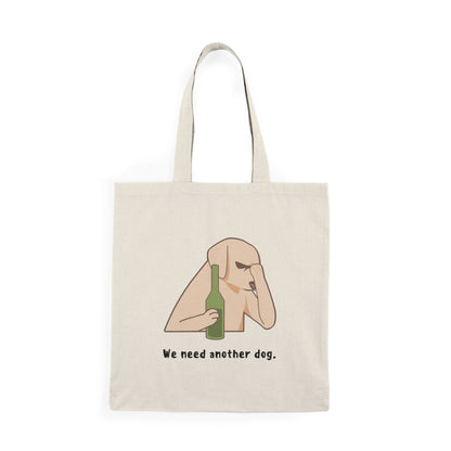 Canine Counsel Natural Tote Bag