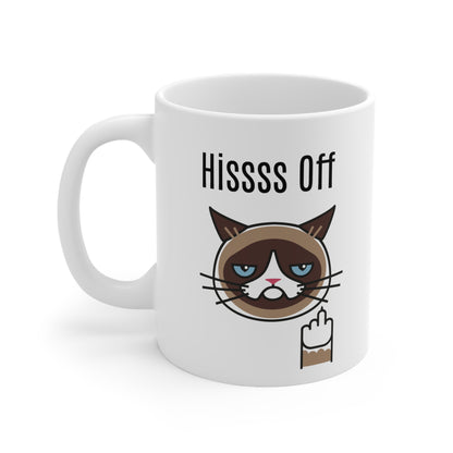 Hissss Off Ceramic Mug 11oz