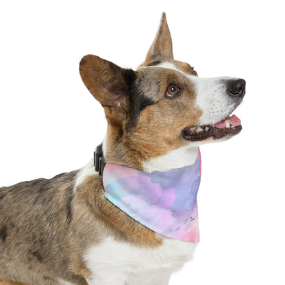 Watercolor Pet Collar Bandana