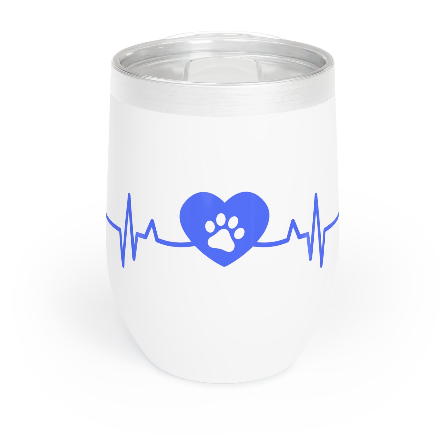 Paws and Hearts: Tumbler 12 oz