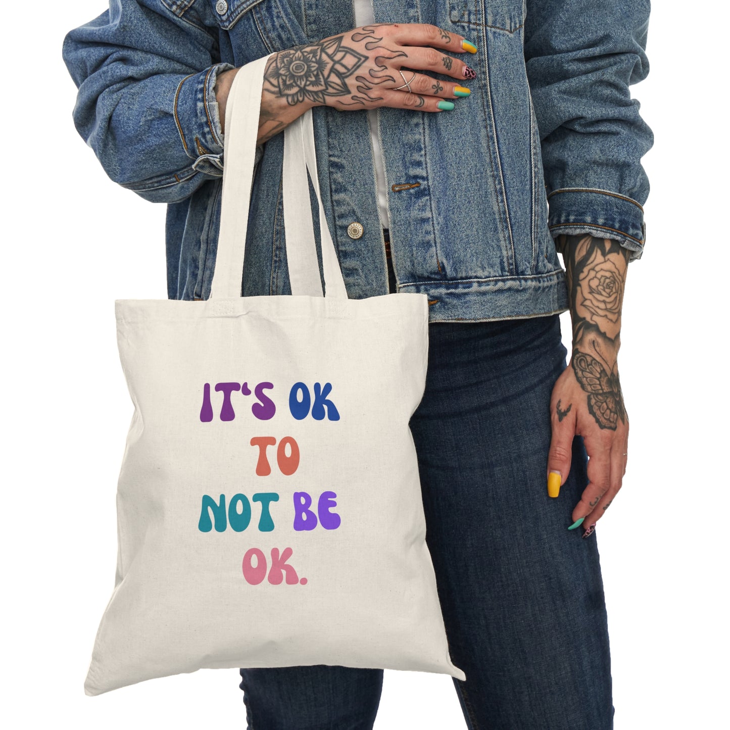 Heartfelt Acceptance Natural Tote Bag