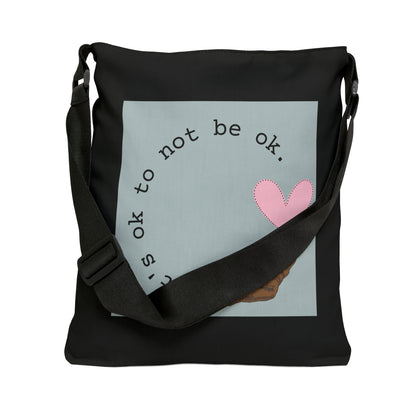 Heartfelt Acceptance Adjustable Tote/Messenger Bag