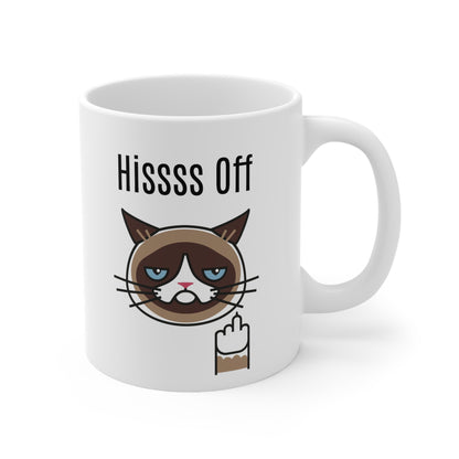 Hissss Off Ceramic Mug 11oz