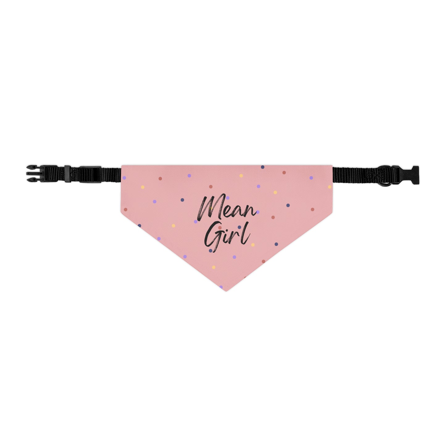 Mean Girl Pet Collar Bandana (pink)