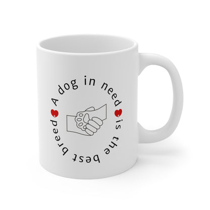 Paws with Purpose Ceramic Coffee Mug 11oz