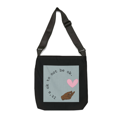 Heartfelt Acceptance Adjustable Tote/Messenger Bag