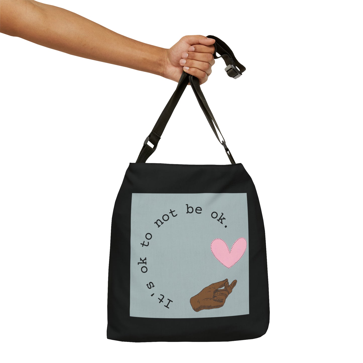 Heartfelt Acceptance Adjustable Tote/Messenger Bag