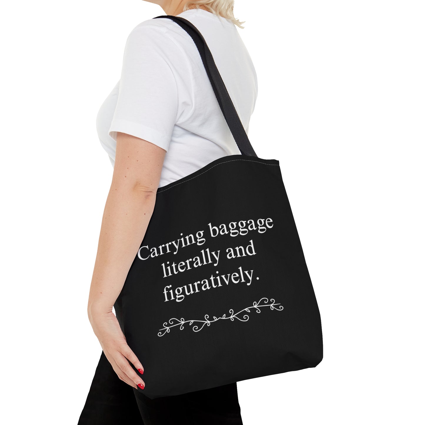 Emotional Baggage Tote (black)