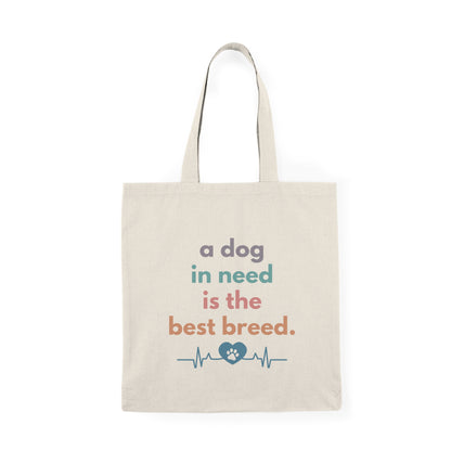 Paws of Compassion Natural Tote Bag