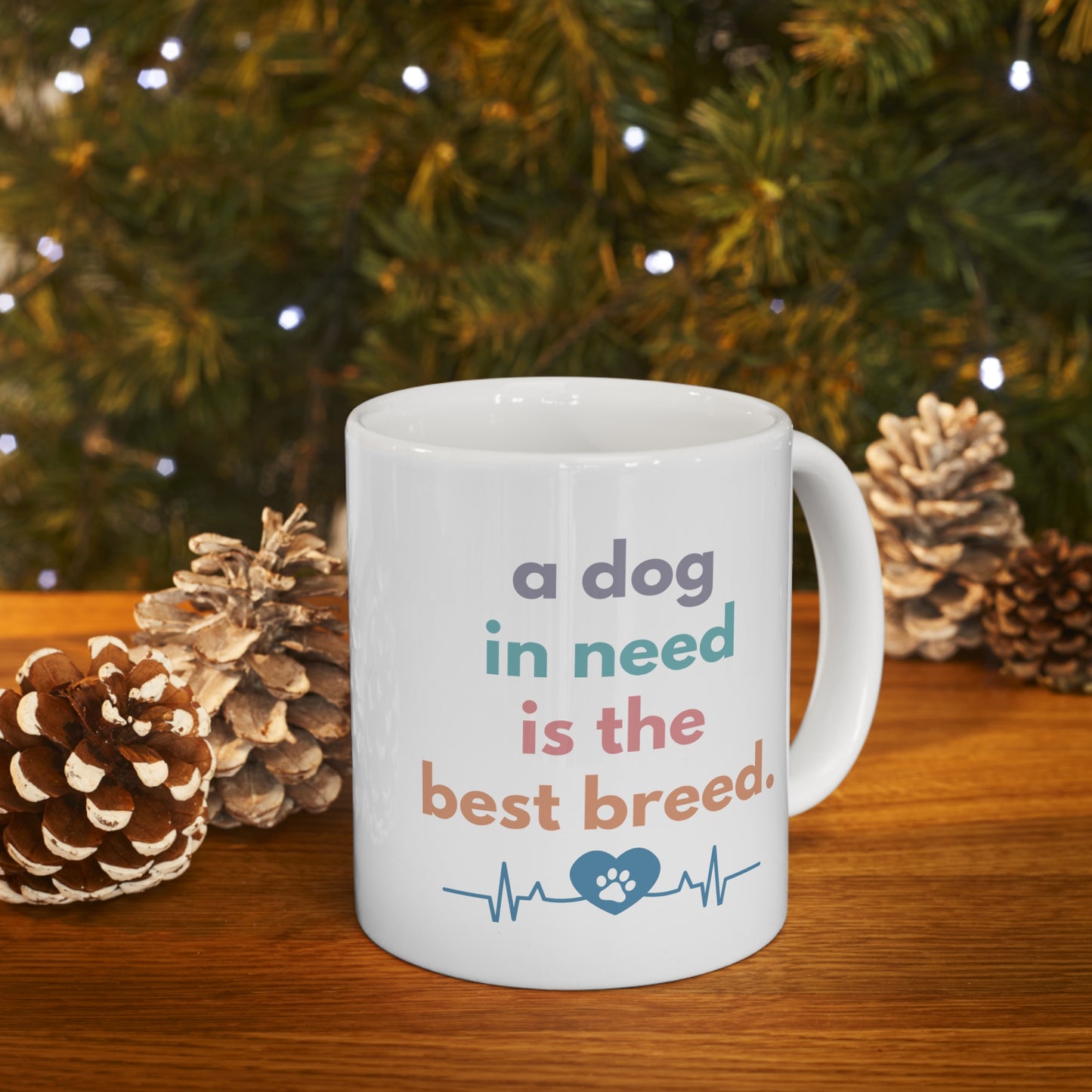 Paws of Compassion Ceramic Mug 11oz