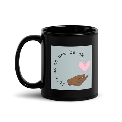 Heartfelt Awareness Black Mug (11&15oz)