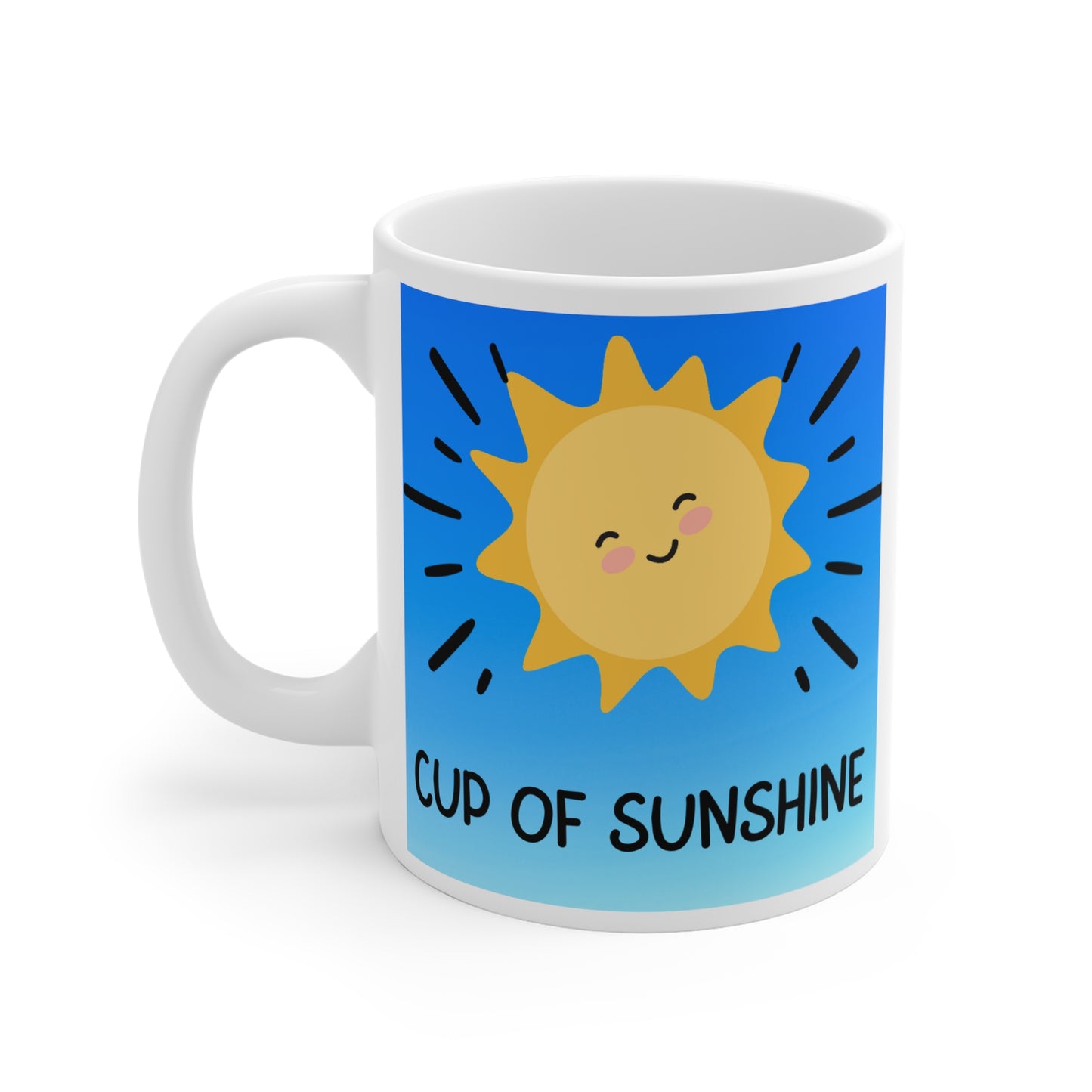 Sunshine and Fucks Ceramic Mug (11oz)