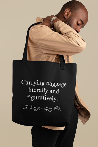 Emotional Baggage Tote (black)